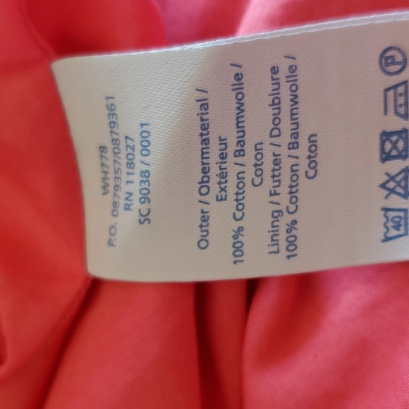 Boden coral cap sleeve summer dress UK 12 - Picture 6 of 7